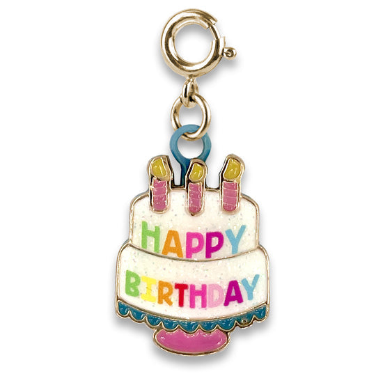 Jewelry - Gold Birthday cake Charm