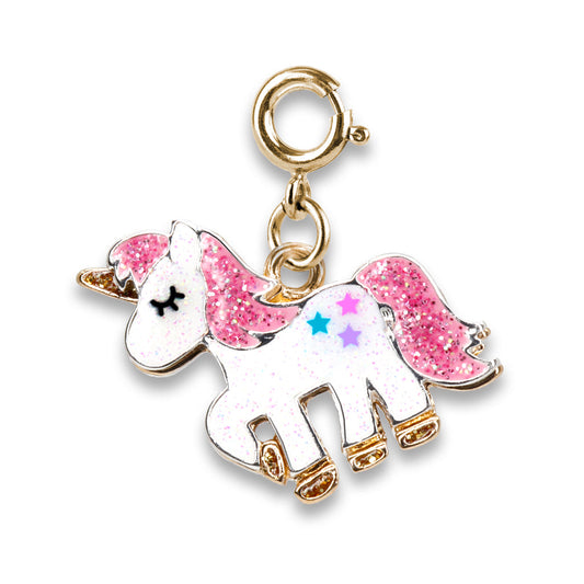 Jewelry - Gold Glitter Unicorn Charm