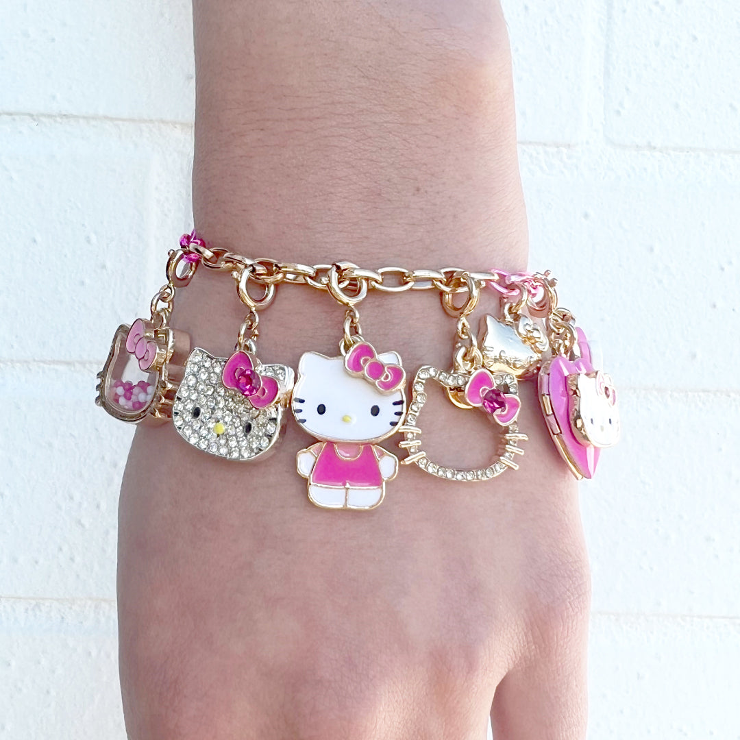 Jewelry - Gold Hello Kitty Silhouette Charm