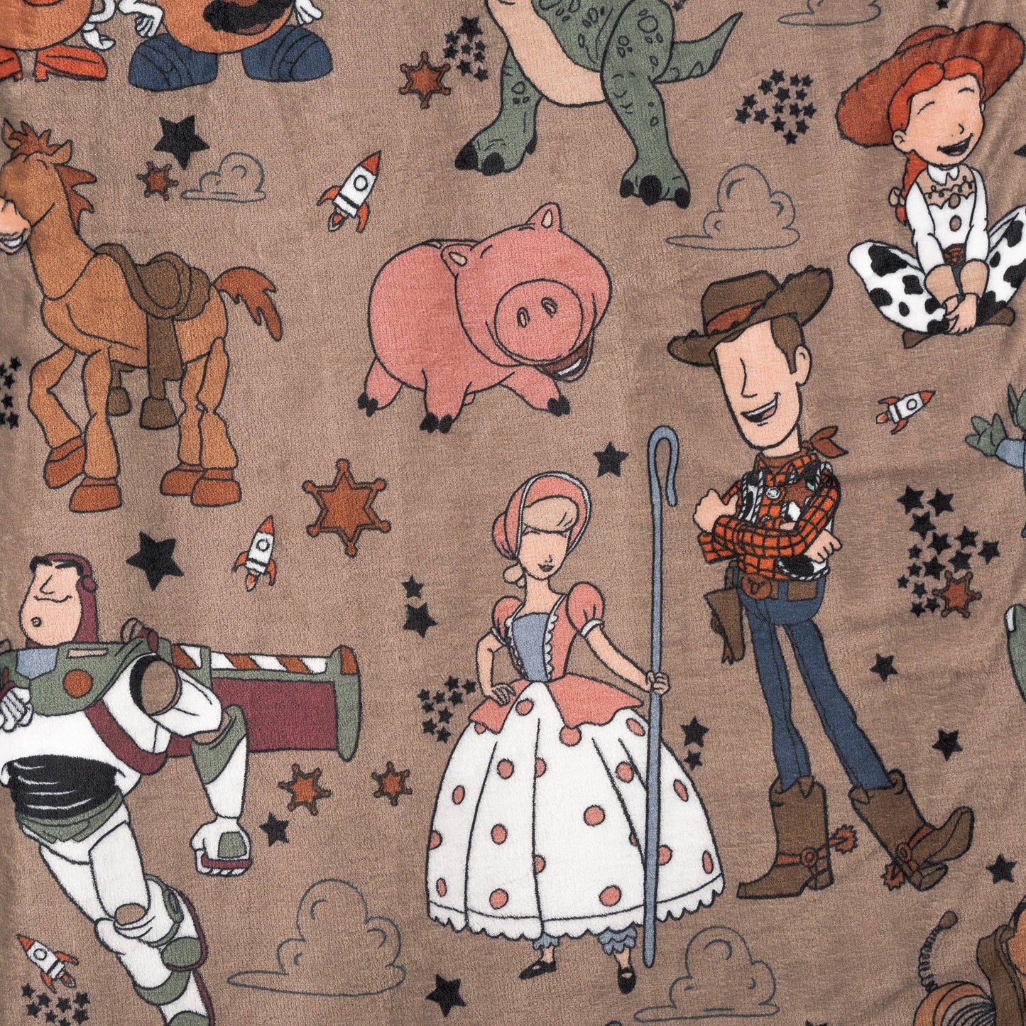 Round Up Gang Throw Blanket