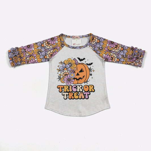 Trick or Treat Flower Shirt