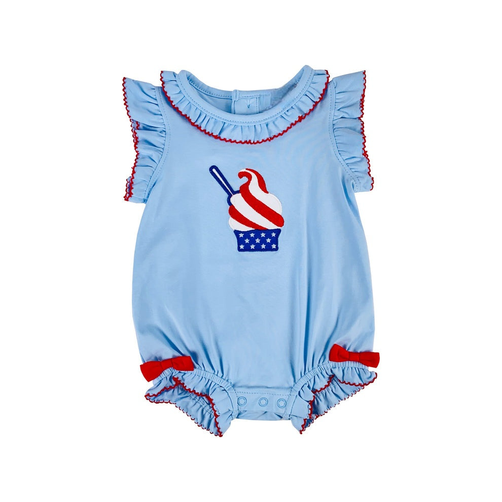 Patriotic Girl's Bubble