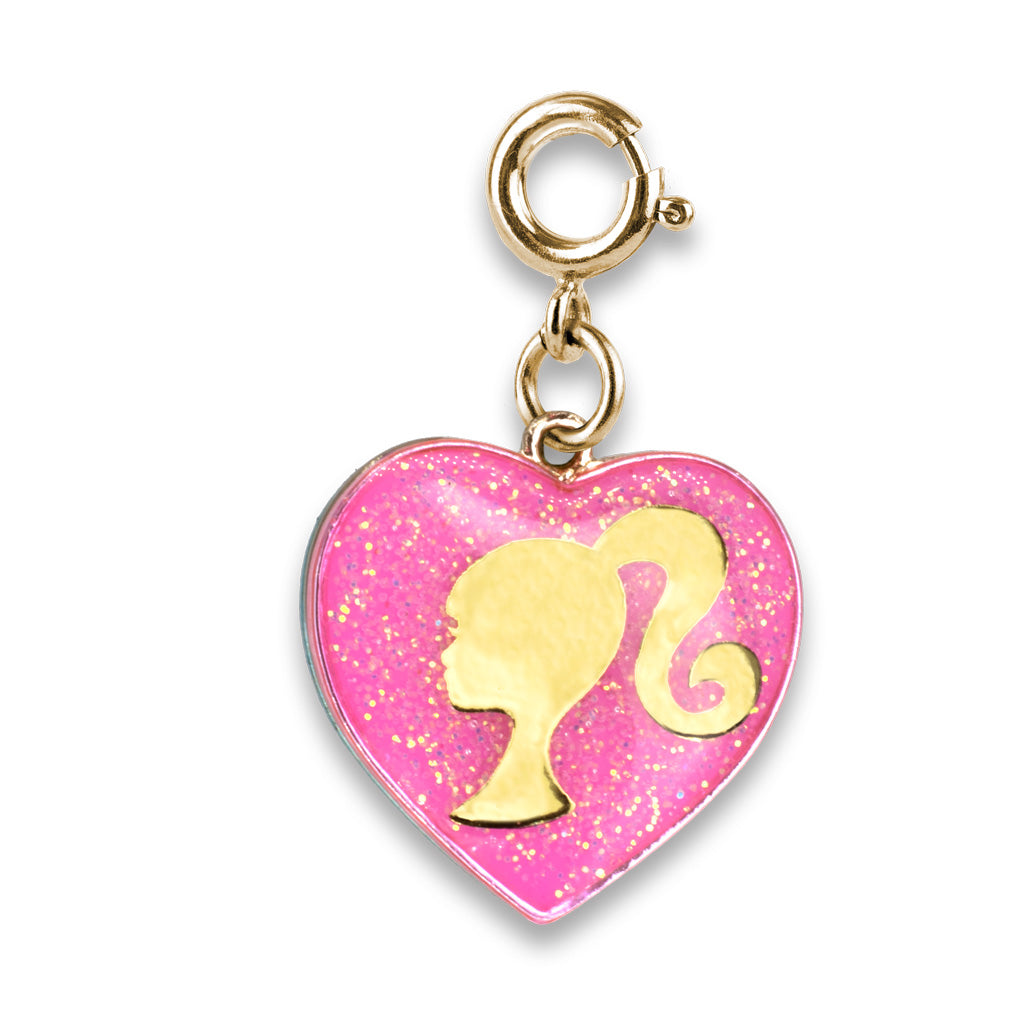 Jewelry - Barbie Charm Gold Girl Heart