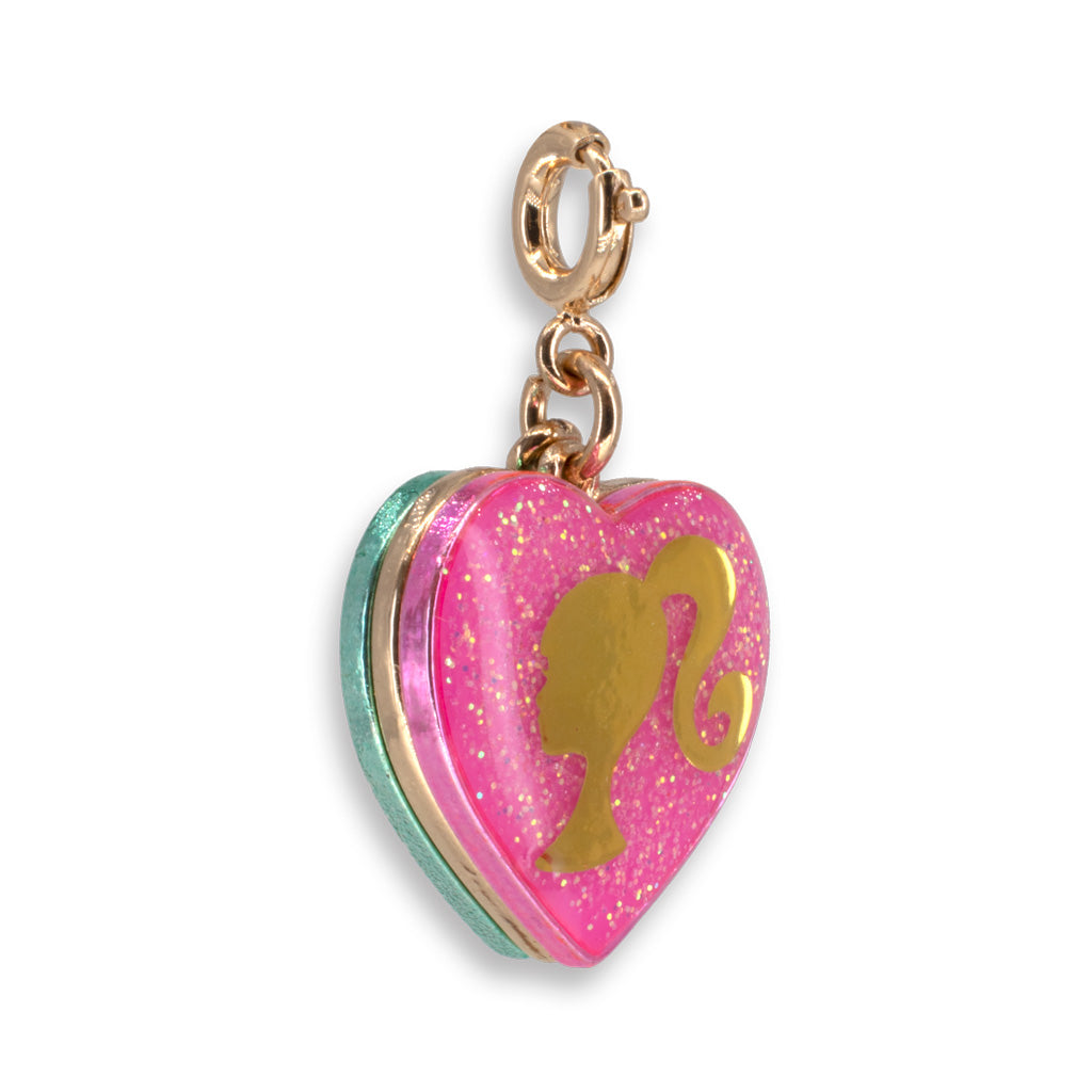 Jewelry - Barbie Charm Gold Girl Heart