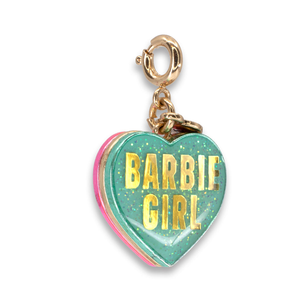 Jewelry - Barbie Charm Gold Girl Heart