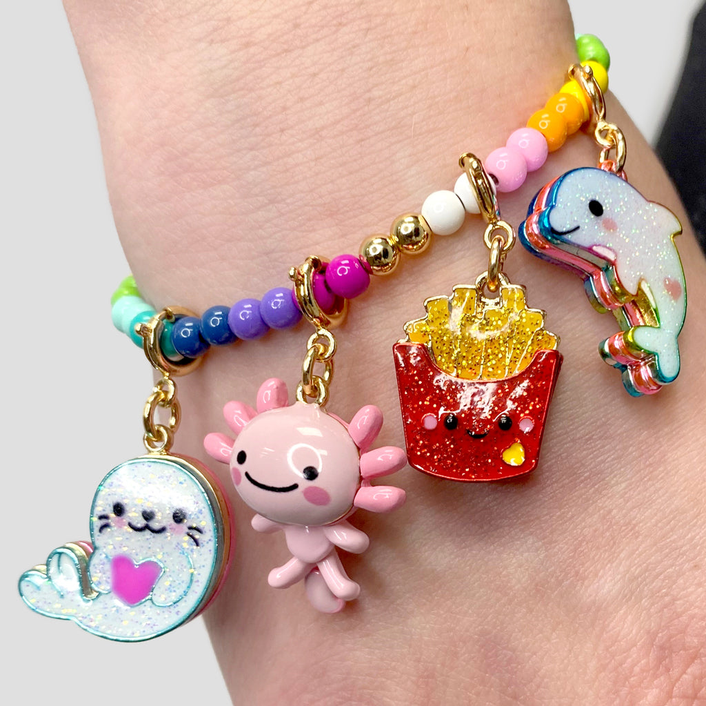 Jewelry - Gold Swivel Axolotl