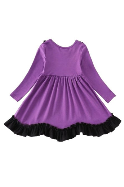 Halloween Hocus Pocus Ruffle Dress