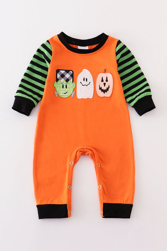 Frankenstein Halloween Romper