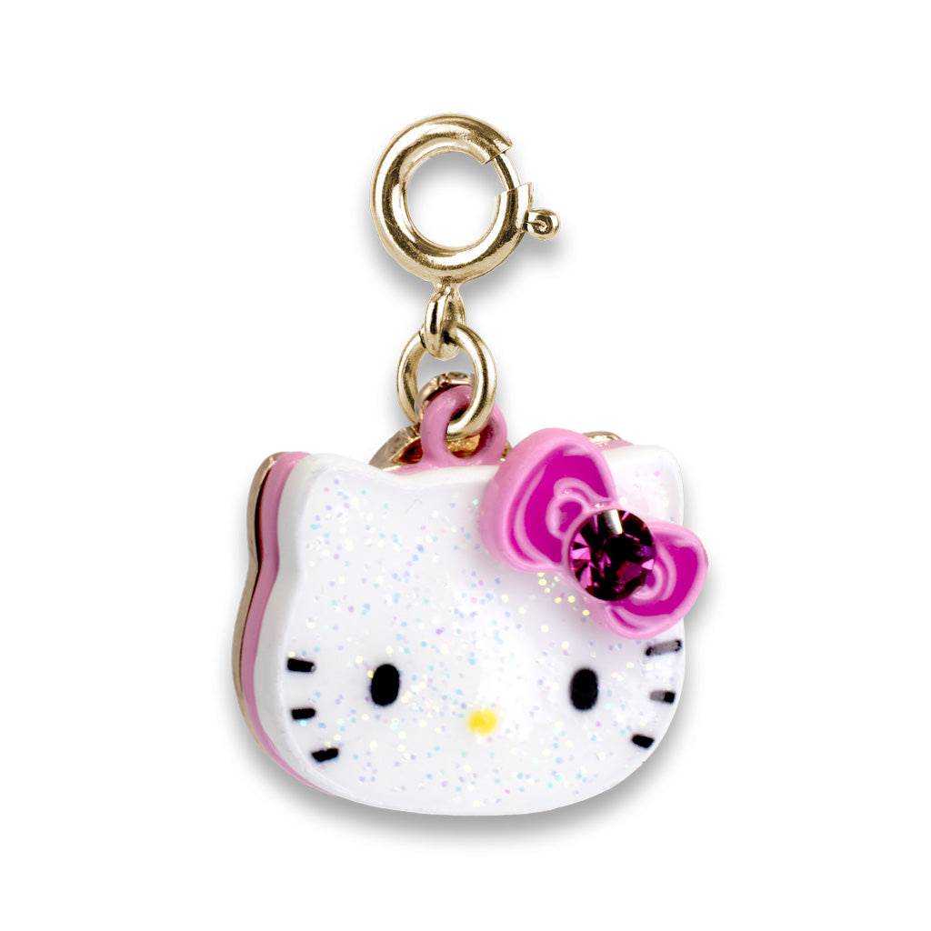 Jewelry - Gold Glitter Hello Kitty Charm