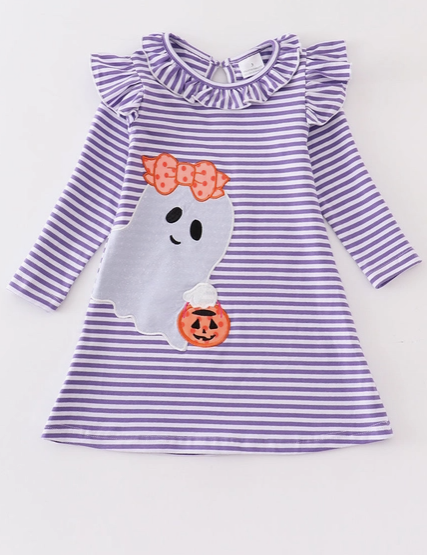 Ghost - Pumpkin Purple Dress