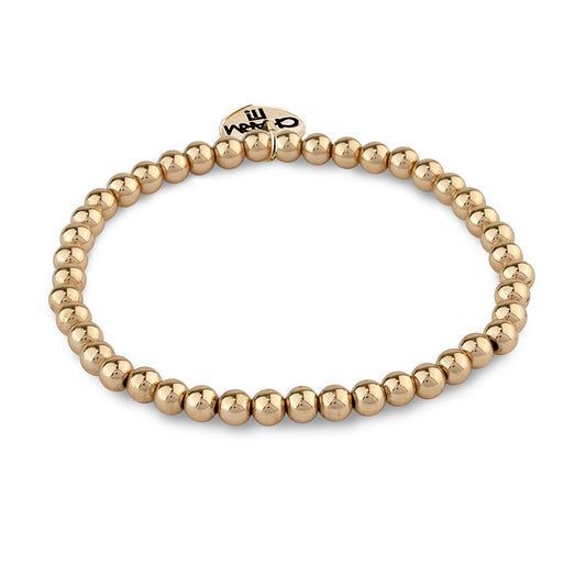 Jewelry- 4mm Gold Bead Bracelet