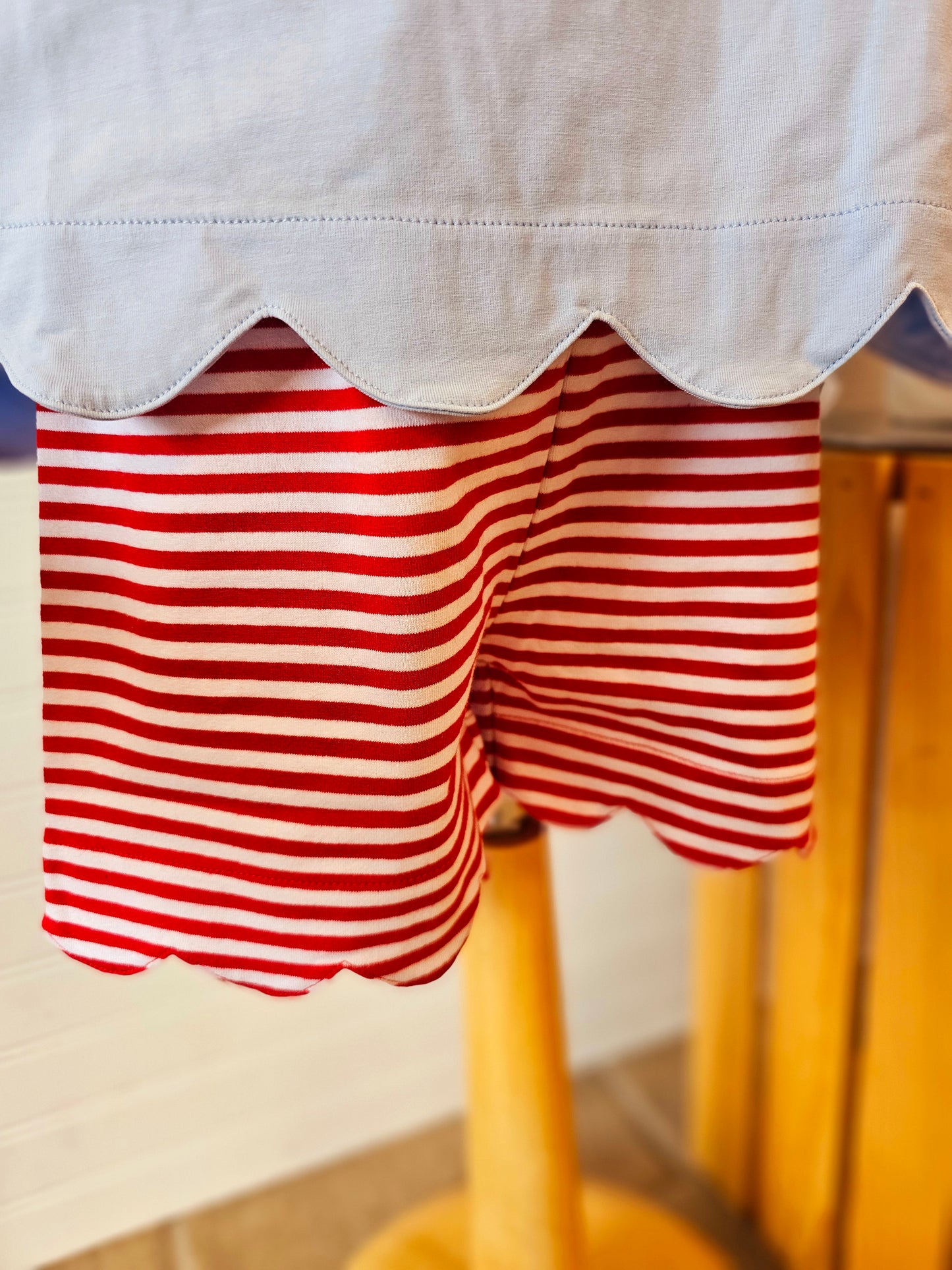 Patriotic Girl's Short Set