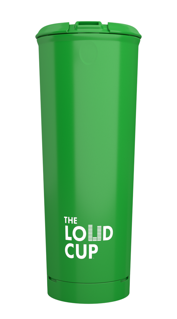 Budgie Green Loud Cup