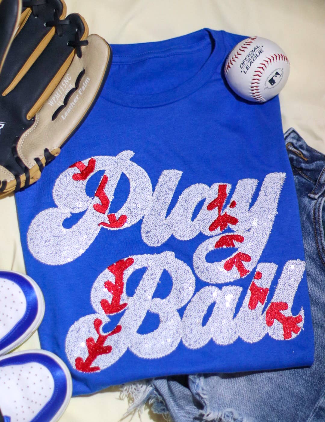 Play Ball Baseball Short Sleeve